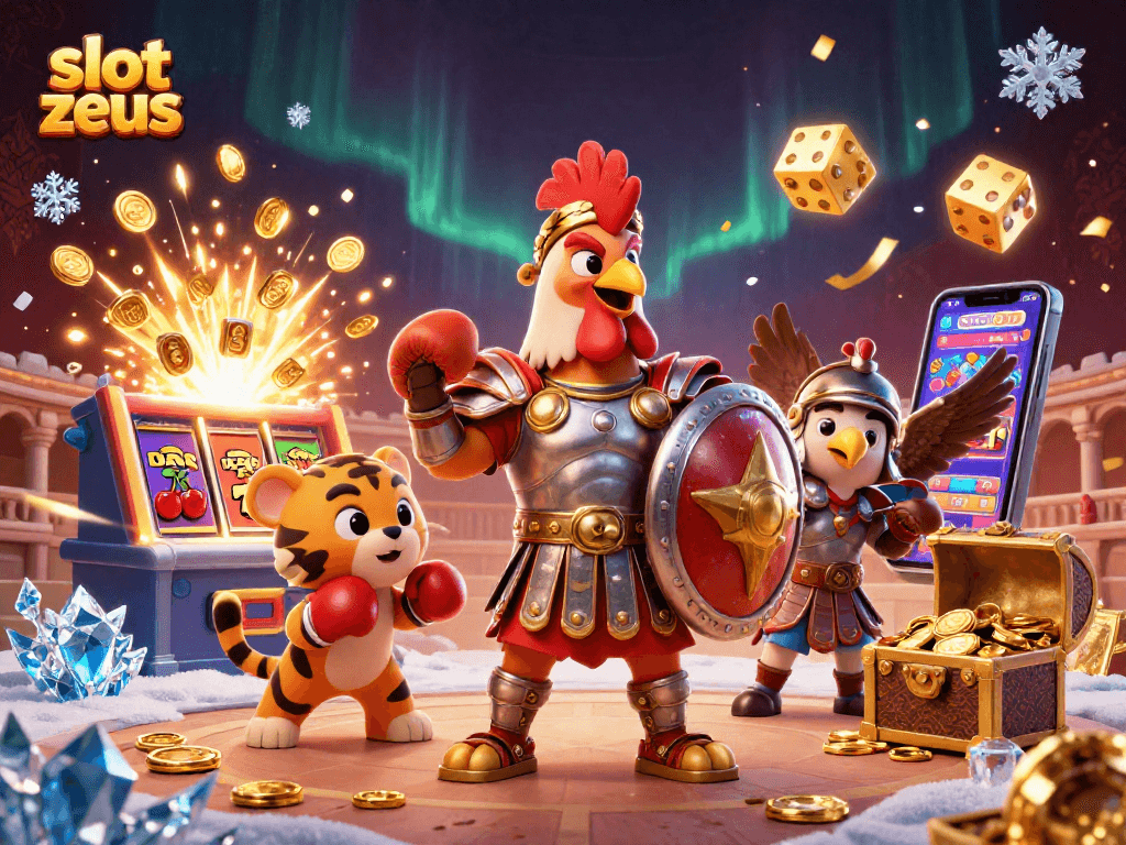Memenangkan jackpot dengan bermain slot zeus di kasino online terbaik, Visual dinamis.