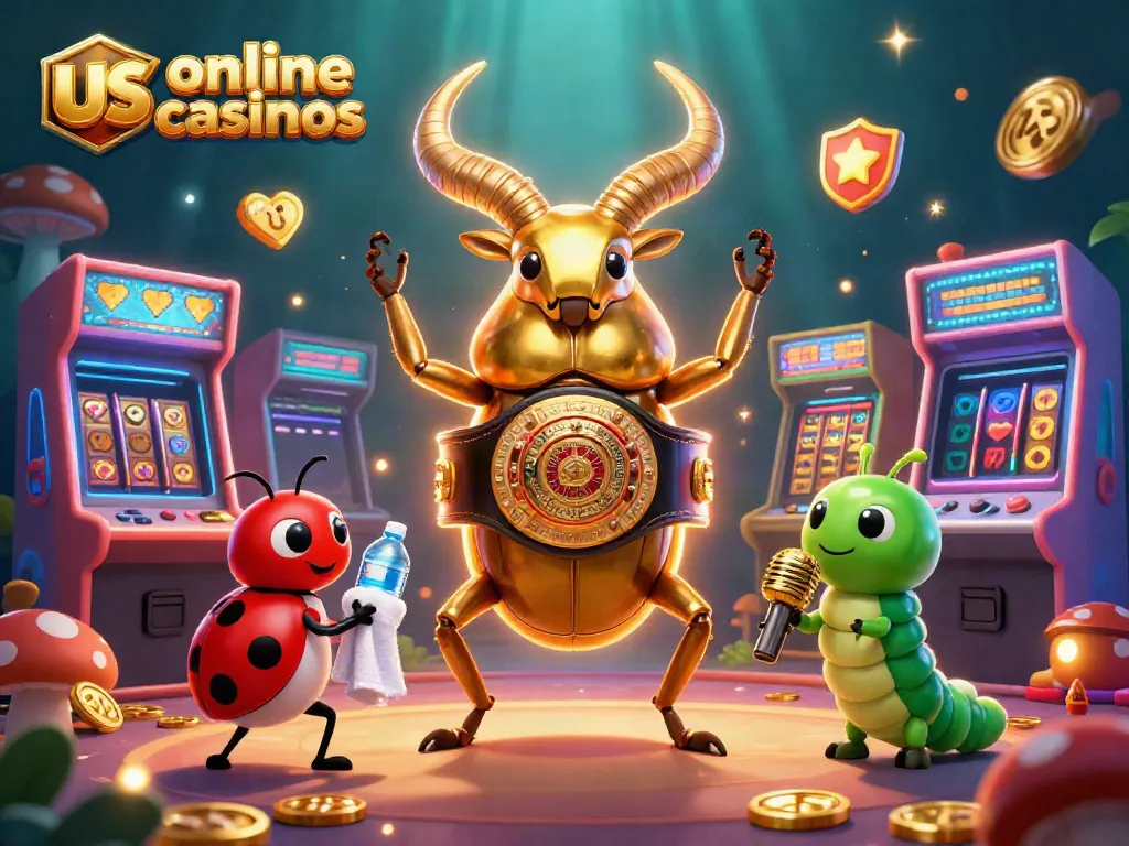 Experience thrilling us online casinos with colorful characters, jackpots, and engaging game elements.