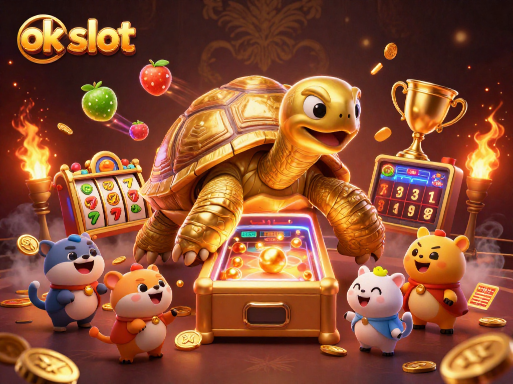 ok slot เกมคาสิโนออนไลน์ที่สนุกสนานและเร้าใจ พร้อมลุ้นรางวัลใหญ่ทุกครั้ง