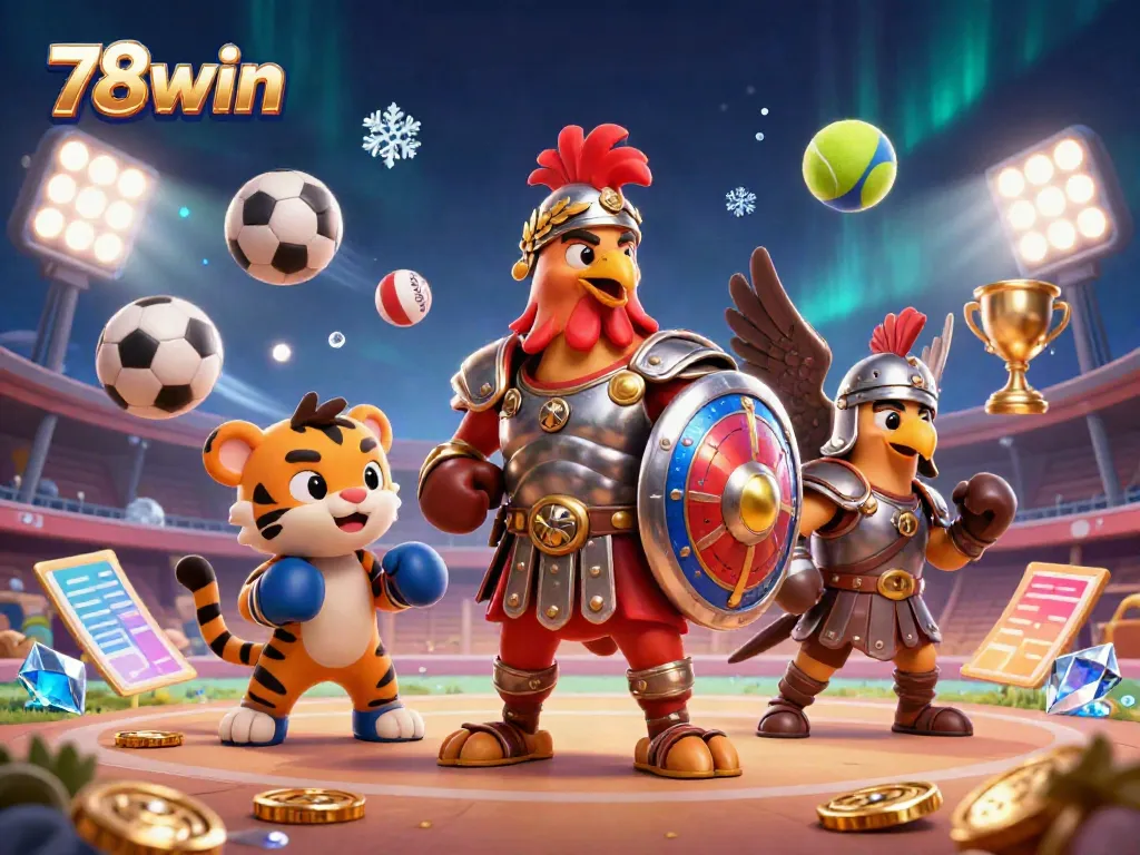 Engage with thrilling games at 78win, featuring dynamic sports elements and exciting characters.