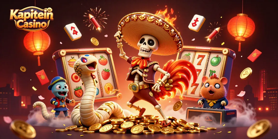 Kapitein Casino menghadirkan kemeriahan dengan karakter unik dan elemen kasino yang menarik.