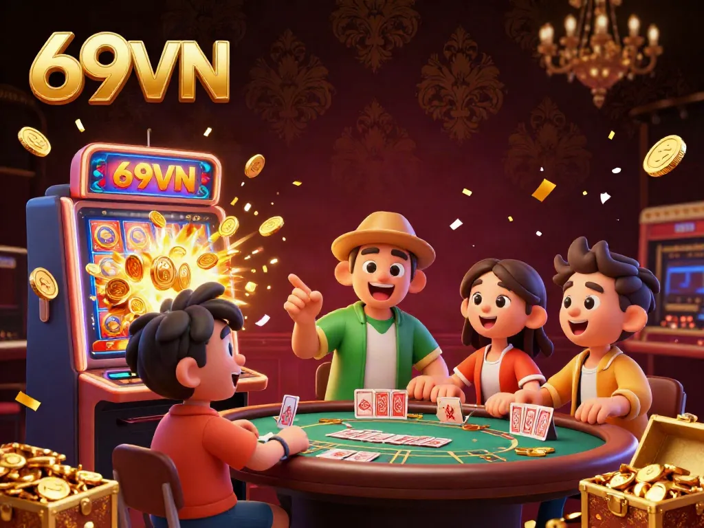 Experience the excitement of 69VN with dynamic casino action, colorful slot machines, and vibrant rewards.