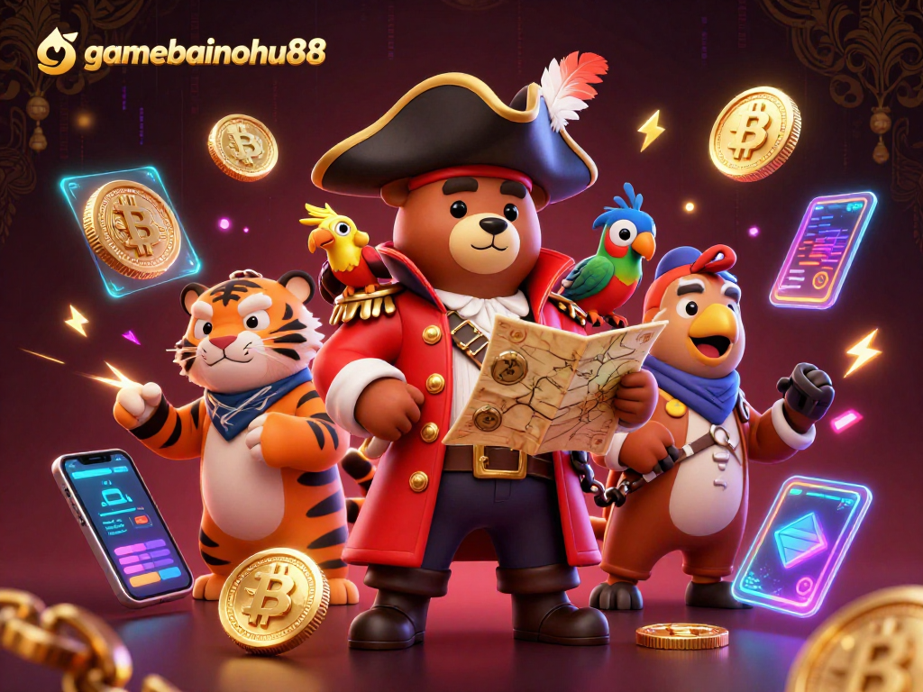 Engage in thrilling gameplay at gamebainohu88 with pirate adventures and crypto treasures!