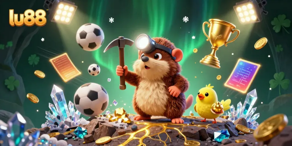 Experience thrilling gameplay with lu88 at an exciting casino featuring treasure hunting elements.