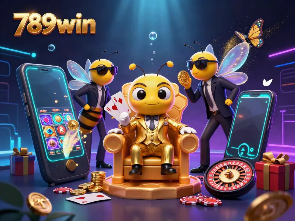 Experience thrilling wins with 789win's vibrant 3D casino world of games and treasures.