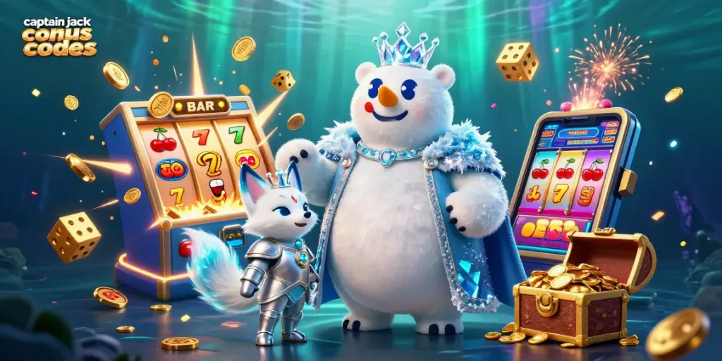 Engage with thrilling captain jack casino bonus codes amidst vibrant 3D gaming elements and characters
