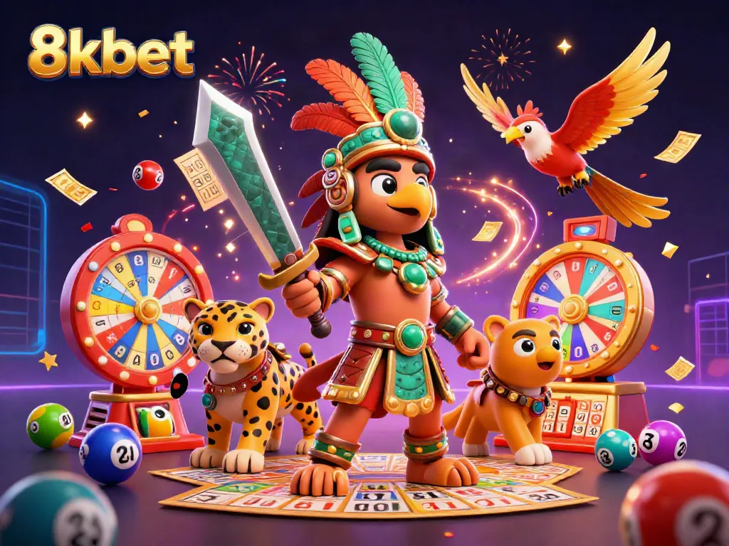 Engage with exciting game strategies at 8xbet featuring energetic carnival elements and atmospheric effects.