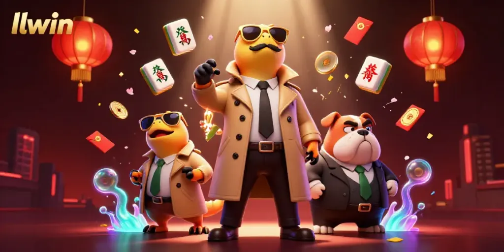 llwin raptors enter a VIP casino lounge, showcasing vibrant gambling elements and a lively atmosphere