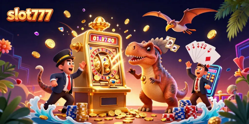 Mainkan slot777 dan menangkan jackpot dengan ilustrasi kasino yang menarik.