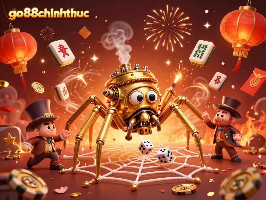 Catch exciting wins with go88chinhthuc featuring a steampunk spider web of games.