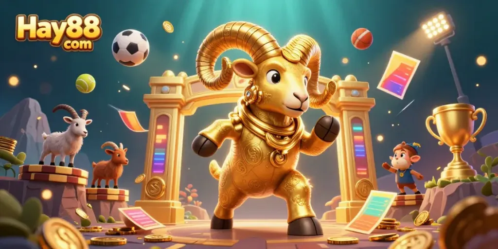 Experience thrilling gaming action at Hay88 com with vibrant digital casino elements and dynamic characters.