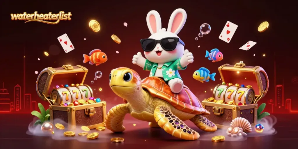 Experience the thrill of waterheaterlist with cash rewards in a vibrant casino-themed underwater adventure.