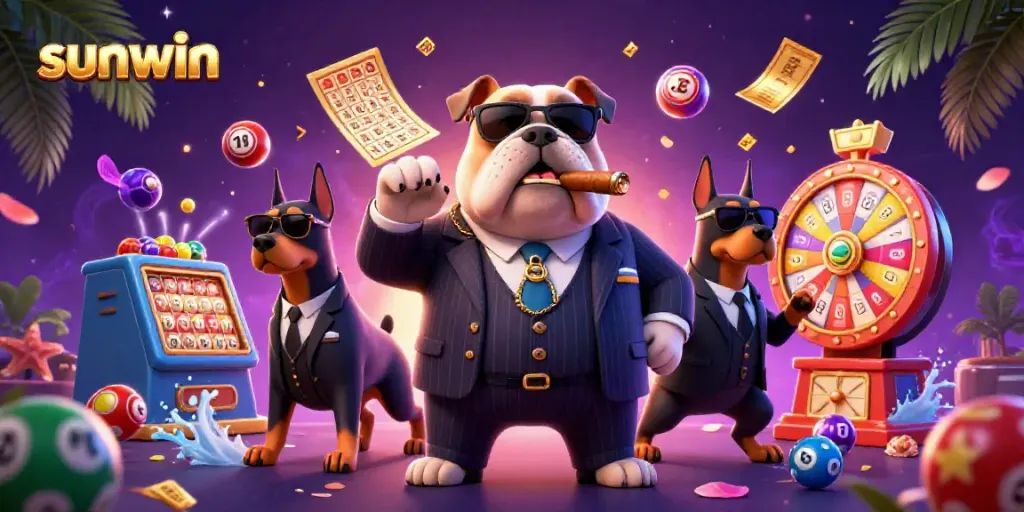 Experience dynamic gaming excitement with sunwin's vibrant casino atmosphere and engaging characters.